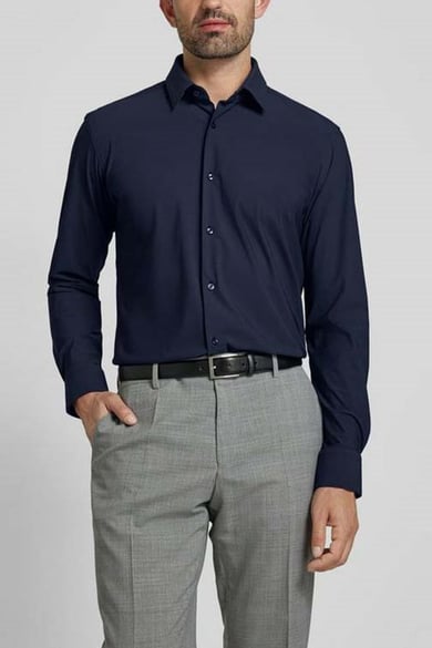 ΠΟΥΚΑΜΙΣΟ BOSS - 404 ΜΠΛΕ